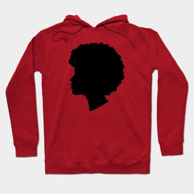 Afro Woman Hoodie by Rev Store